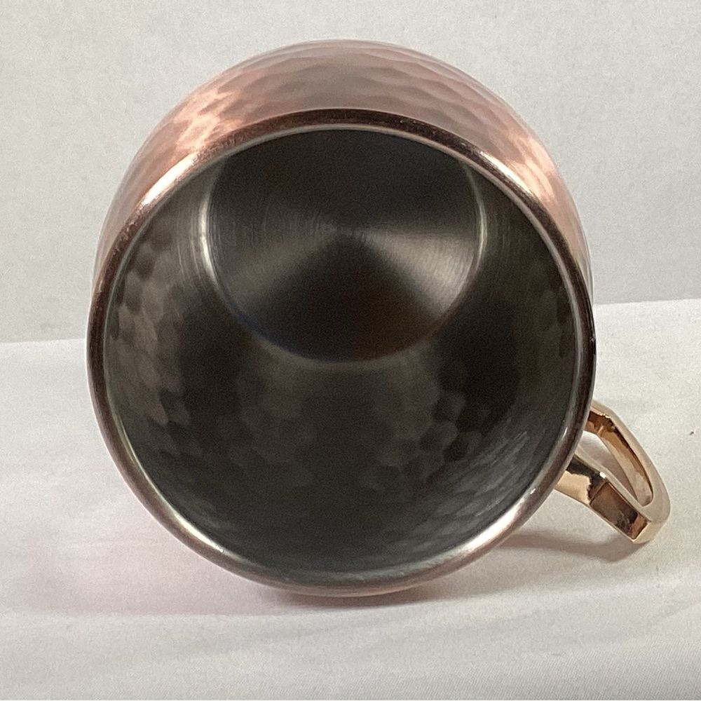 Copper Moscow Mule Mugs ,Set 20 ounce, stainless lined, NO NICKEL - Picture 3 of 5